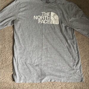 The North Face Gray Long Sleeve Tee